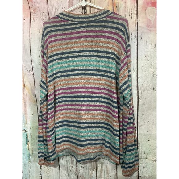 Lane Bryant Striped Sweater Plus Size 14/16 - Picture 8 of 11